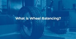 Tyre on a Wheel Balancer