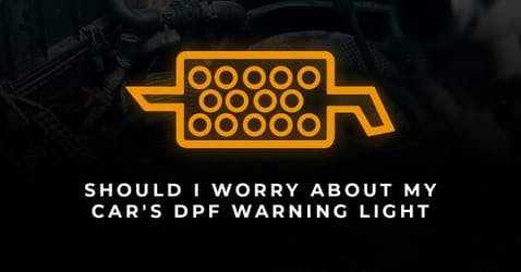 The article title over a diesel particulate filter, with black overlay and cartoon of a DPF on top.
