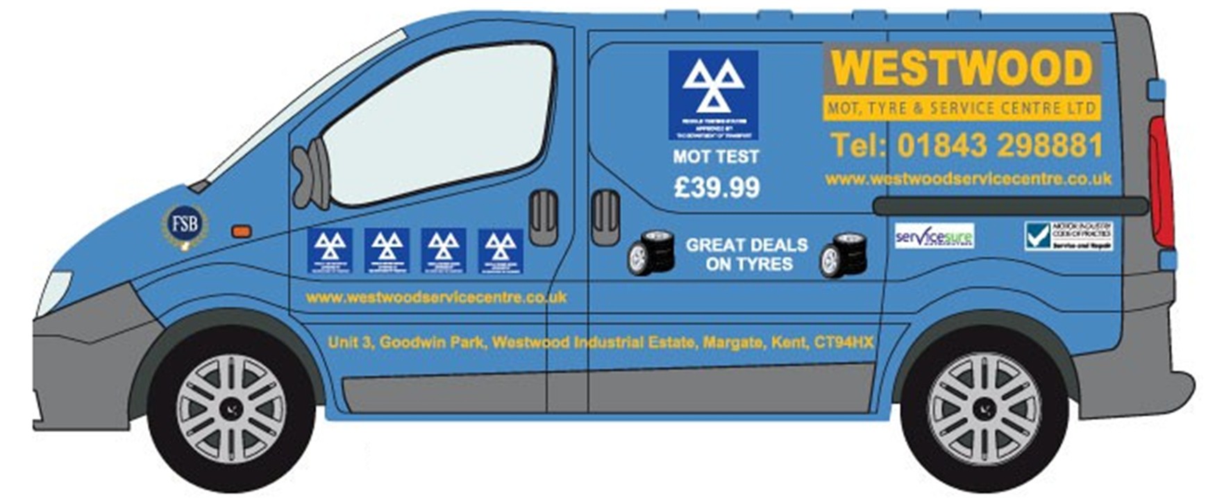 Westwood Service Centre Ltd Logo