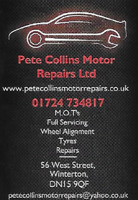 PETE COLLINS MOTOR REPAIRS LTD Logo