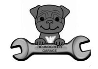 Hound Green Garage Logo