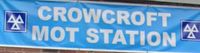 Crowcroft MOT station Logo